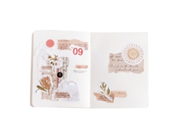 46 pegatinas de plantas florales, pegatinas botánicas, pegatinas decorativas literarias para manualidades, cuadernos, atrapasueños.