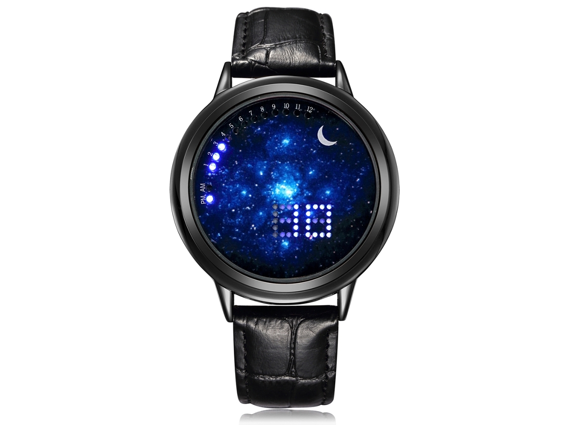 Reloj De Pulsera Electrónico Unisex Con Pantalla Táctil, Estilo Casual, Geekthink, Azul.