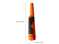 Detector De Metales Portátil E Impermeable Con Alarma, Sonido, Vibración Y Luz Para La Búsqueda De Tesoros.
