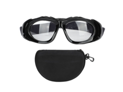 Gafas deportivas protectoras HD para baloncesto, fútbol, ciclismo, running y senderismo - Negras