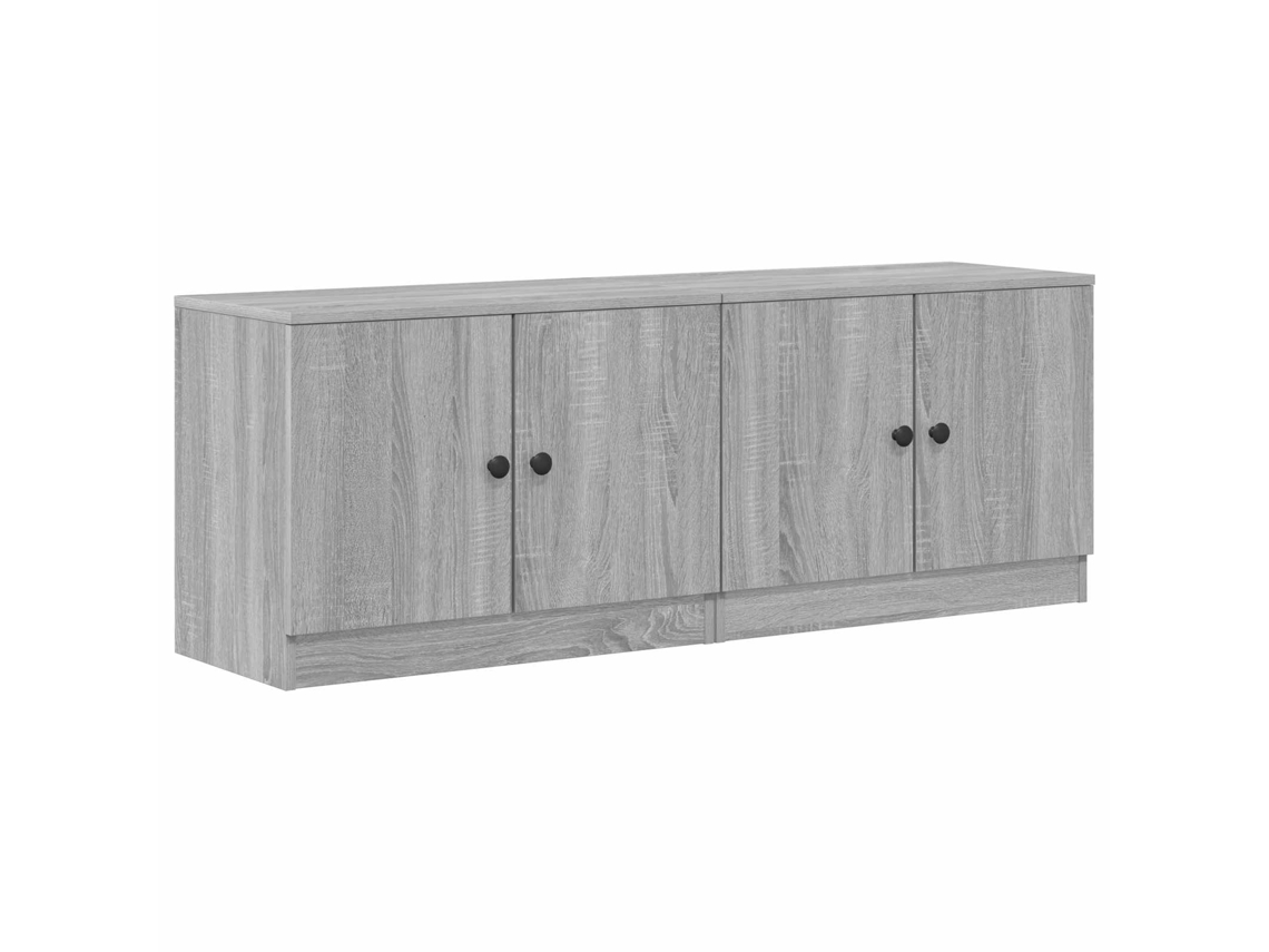 Maison Exclusive - Armario cama Sonoma de 2 piezas con puerta, gris, 66 x 35 x 48 cm