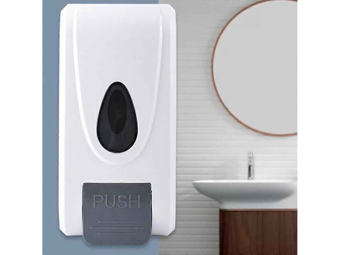 Dispensador de jabón manual de pared de estilo europeo de 1000 ml para baño de hotel con botella de desinfectante de manos Rosewell