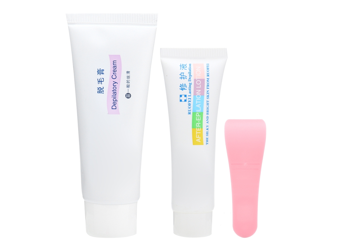 Kit De Depilación Corporal Con 60 G De Crema Depilatoria Y 30 G De Loción Reparadora.