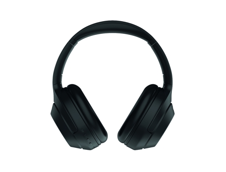 MUVIT Auricular inalámbrico Bluetooth 5.3 POP Compatible con conector de 3,5 mm y cable USB-A Negro