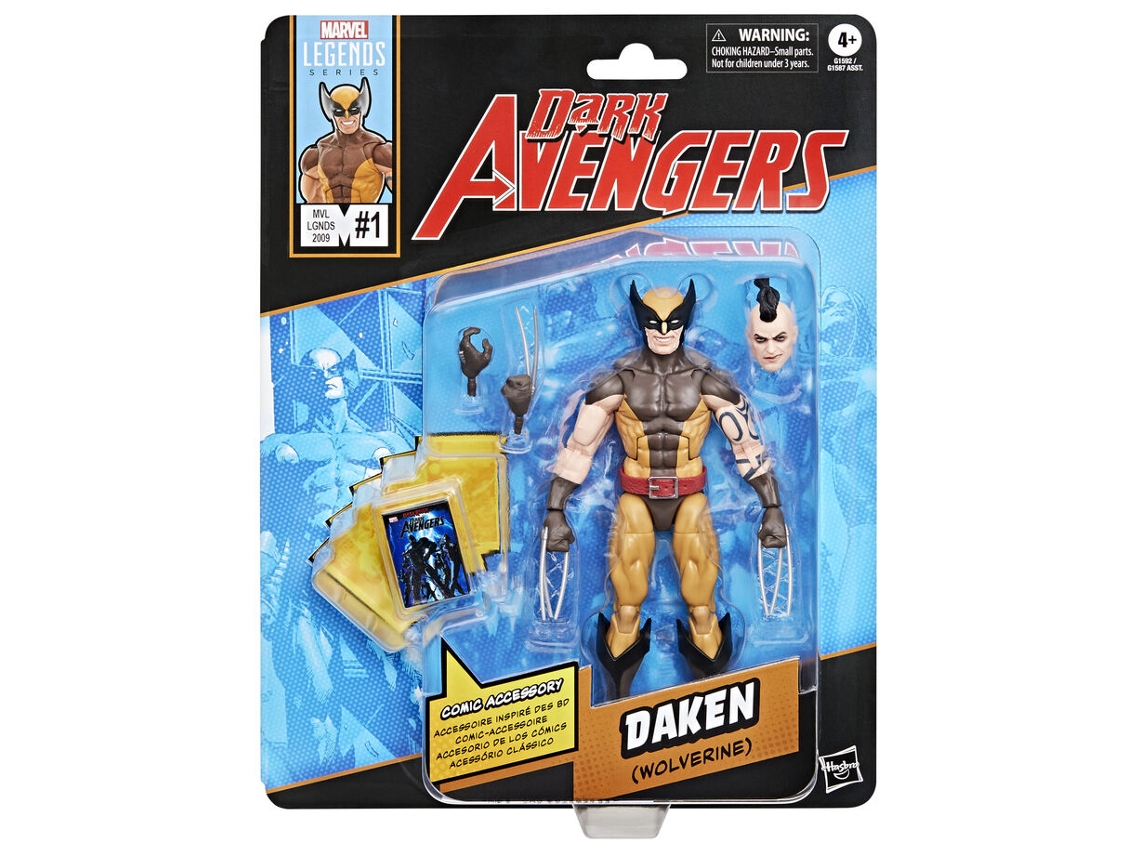 Figura Marvel Legends Dark Avengers Daken Wolverine 15cm Hasbro