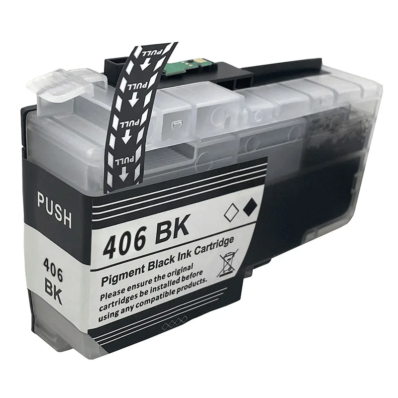 Lc406 Klc406 Lc-406 Lc-406xl Lc406xl Compatible Ink Cartridge For Brother Mfc-j4335dw J4345dw J4535dw J5855dw J5955dw J6555dw J6955dw