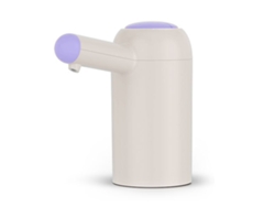 Dispensador De Agua Eléctrico Con Bomba Para Botellas, Inalámbrico, Automático, Agua Potable, Blanco + Morado.
