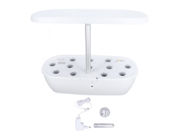 Sistema hidropónico de interior con iluminación LED, cultivo sin suelo, regalo ideal
