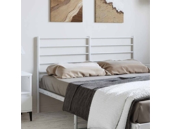 Cabecero De Metal Blanco 135 Cm