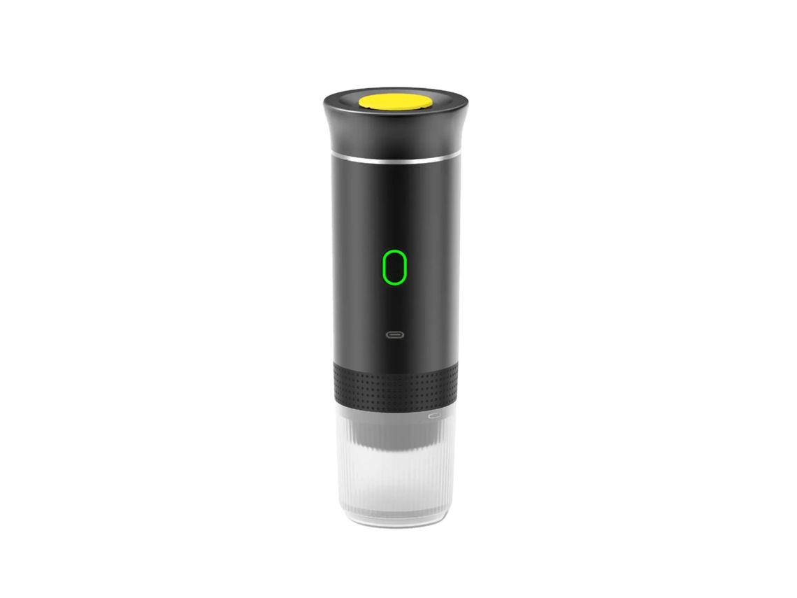 Cafetera espresso, diseño portátil 3 en 1, capacidad de carga USB, color negro OEM