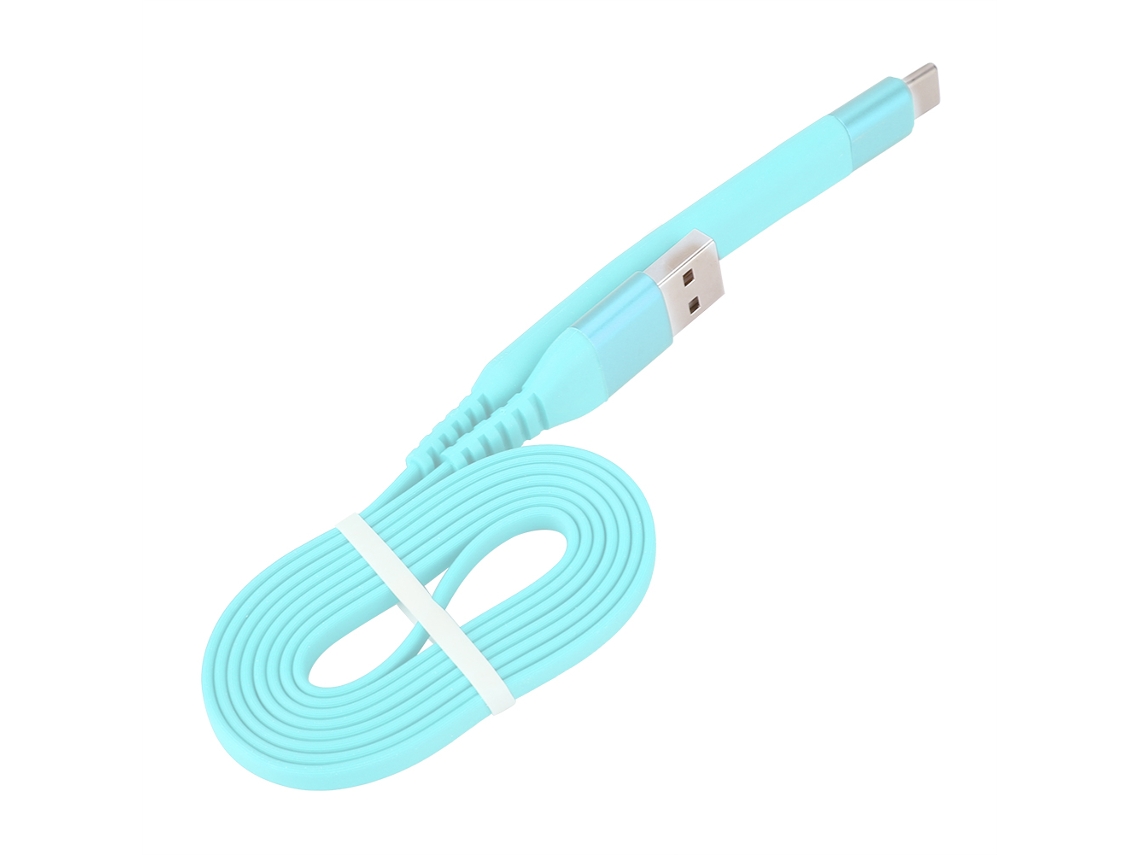 Cable de datos USB-C verde EOOCOO con soporte inteligente
