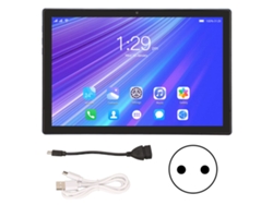 Tableta de 10 pulgadas, procesador de ocho núcleos, cámaras duales, 6 GB/128 GB, Android 11 azul dorado claro