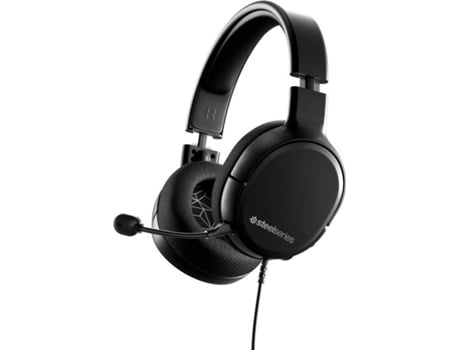 Auriculares Gaming Con Cable STEELSERIES Arctis 1 (Over Ear - Multiplataforma - Noise Cancelling - Negro)