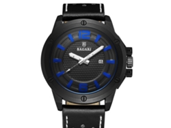 Reloj Deportivo Hombre Bagari De Metal Impermeable Con Movimiento De Cuarzo Fashion