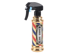 Frasco de spray para cabeleireiro 2026-150ml, atomizador contínuo, bico preciso, design ergonômico, PET, dourado/branco