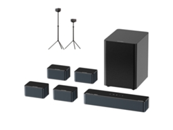 Barra de sonido Ultimea Poseidon D80 Boom 7.1 Dolby Atmos 500 W de potencia 1 par Steady 300 Compatible con control por aplicación Ecualizador de 10 bandas Bluetooth 5.3