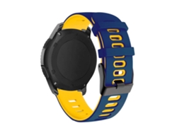 Correa Pioneer para Samsung Galaxy Watch 4 40Mm Azul y Amarillo