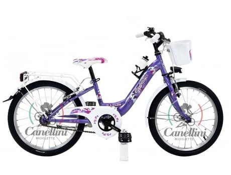 Bicicleta de niña VENERE 20 - Morada BICICLETTE CANELLINI