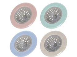 2026-tapon De Desagüe De Silicona Para Cocina Y Baño Con Filtro De Pelo, 4 Piezas Multicolor