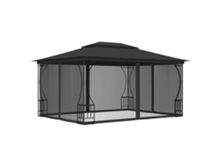 Gazebo con hamacas 300x400x265 cm antracita Dkd Home Decor