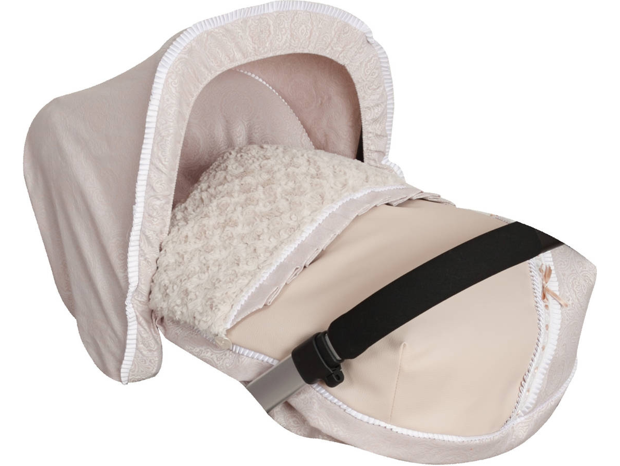 Funda Protectora BABYLINE Bombón Beige. (capota no incluida)
