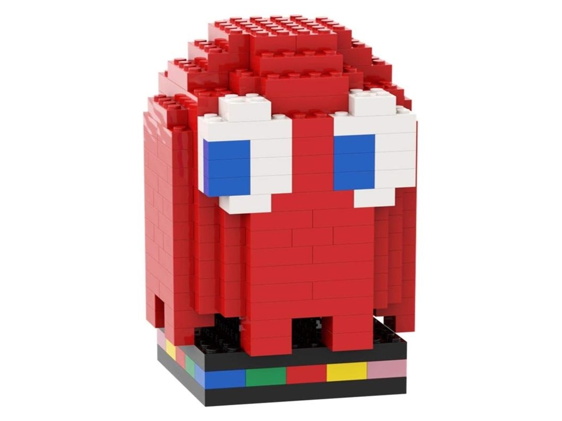 Pixo Red Coco Bricks Construcción Retro Gaming Pm002 Pixoworld P25pixoworld