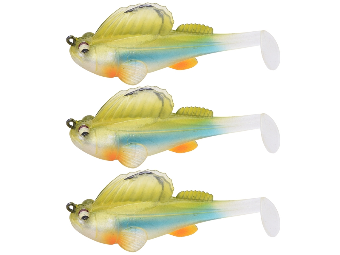 2026rebe-conjunto De 3 Señuelos Artificiales Fat Head Swimbaits Para Pesca, Accesorios De Pesca 005