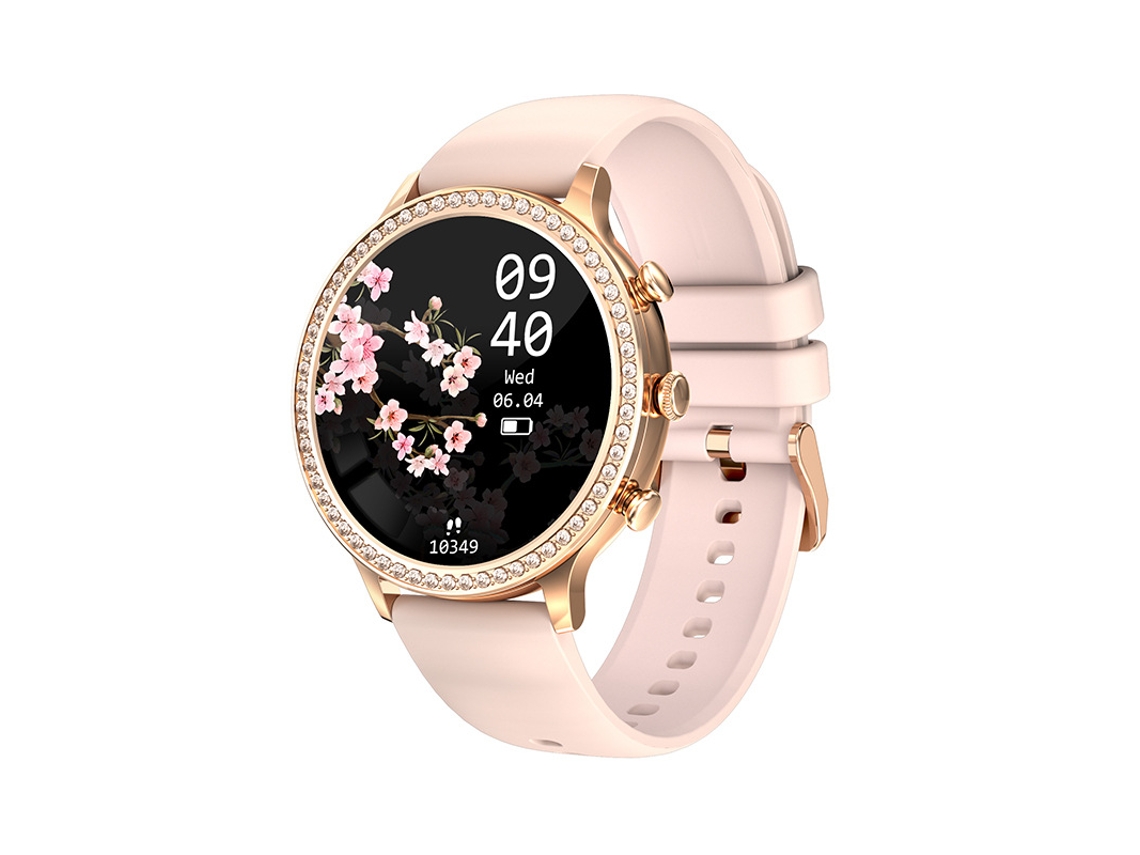 Smartwatch Yizhood I70 1.32 Pulgadas Llamada Bluetooth (android E Ios Rosa)