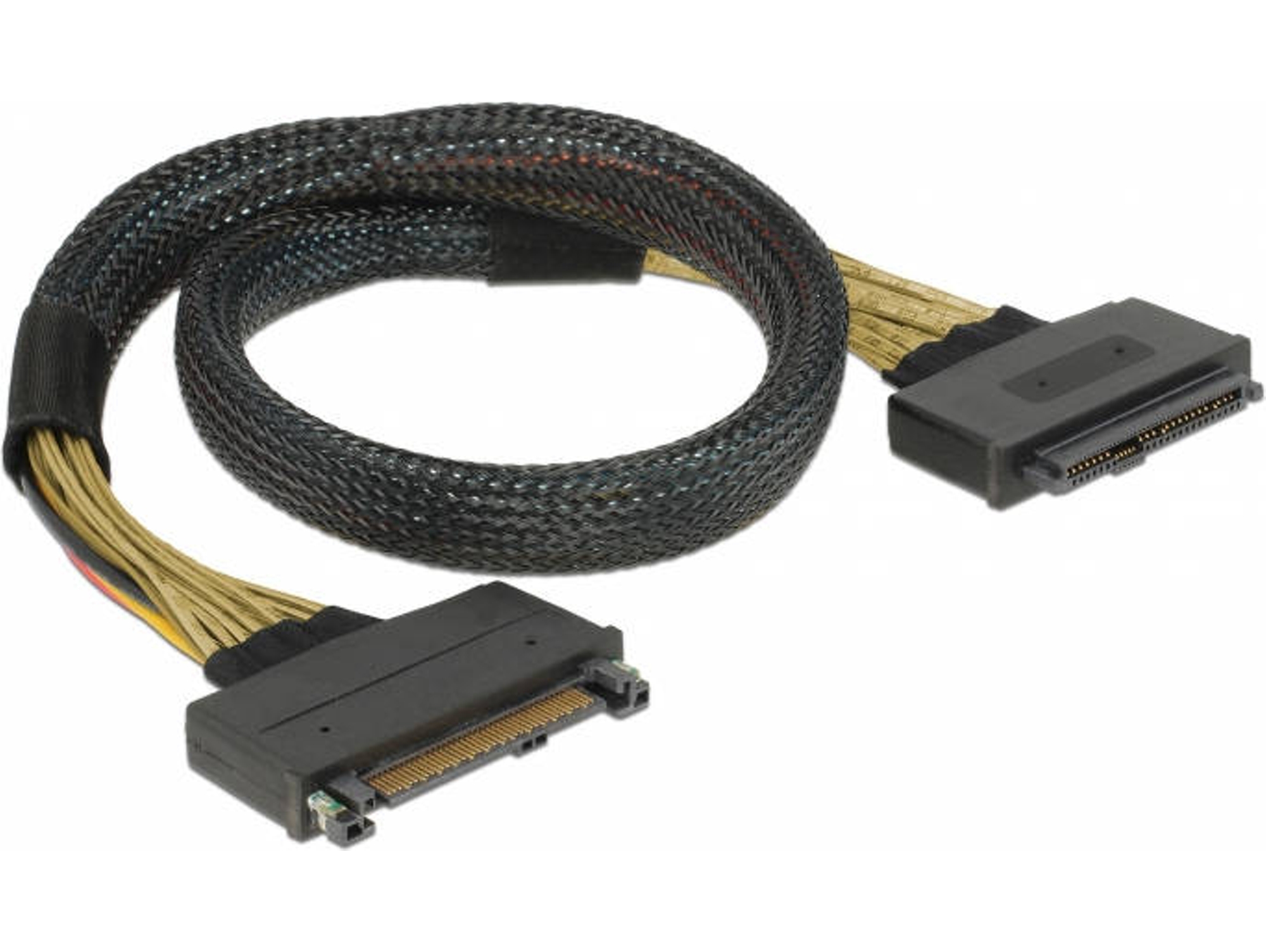 Cable DELOCK (50 cm - Negro)