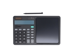 2026-calculadora Tableta Lcd Multifuncional Con Bloc De Notas Para Oficina Contabilidad Finanzas Precisa Práctica Portátil Negro