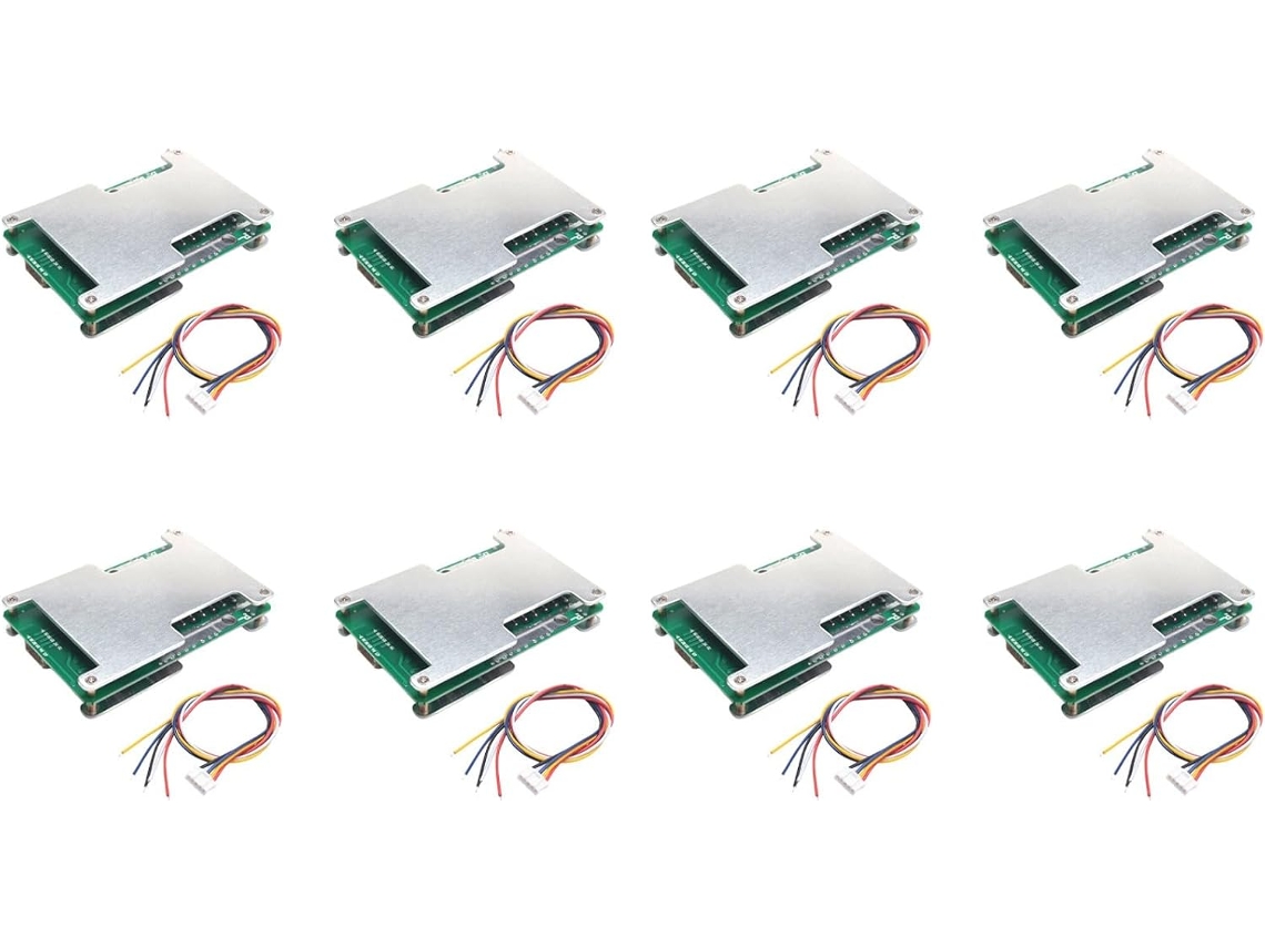 Fuente de alimentación balanceadora para batería de litio-hierro 4S 12V 120A con tarjeta de protección 8x SFUSHOS