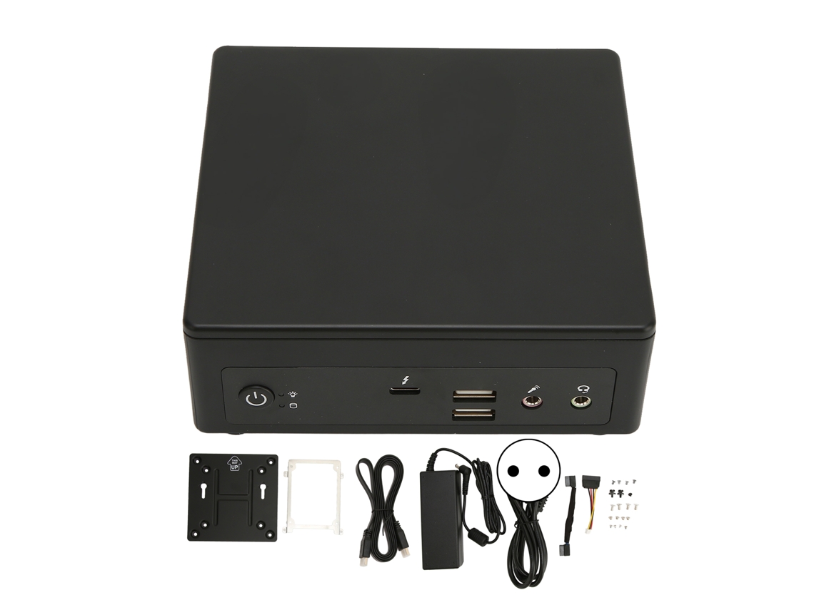 Mini Pc Con 8gb Ram, 256gb Ssd, Cpu Quad Core 2.8ghz Para Oficina Y Casa Luz Dourada