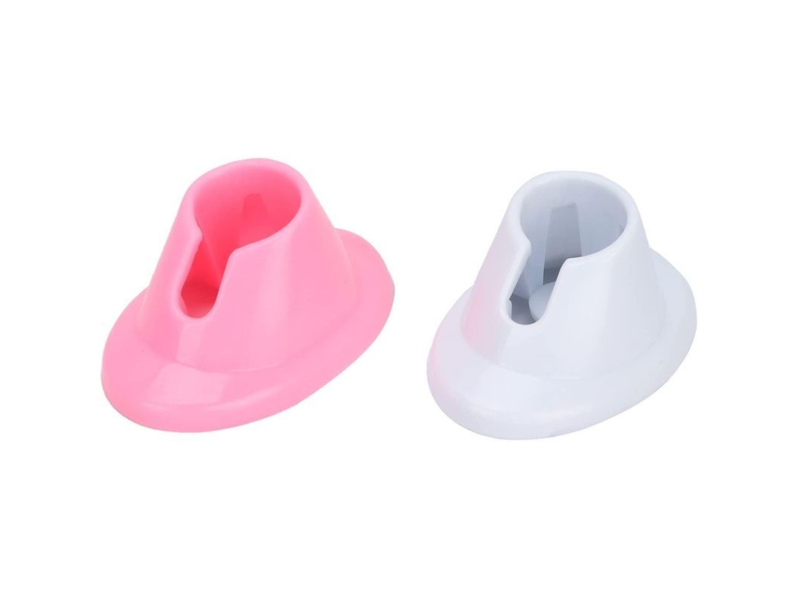 Soporte De Goma Suave Antiderrame Para Frascos De Esmalte De Uñas (2 Unidades)