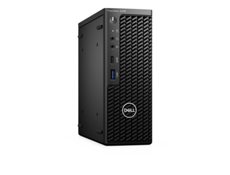 Estación de trabajo Dell Precision 3240 DDR4-Sdram I7-10700 Cff Intel Core I7 16Gb 512Gb SSD Windows 10 Pro Negro