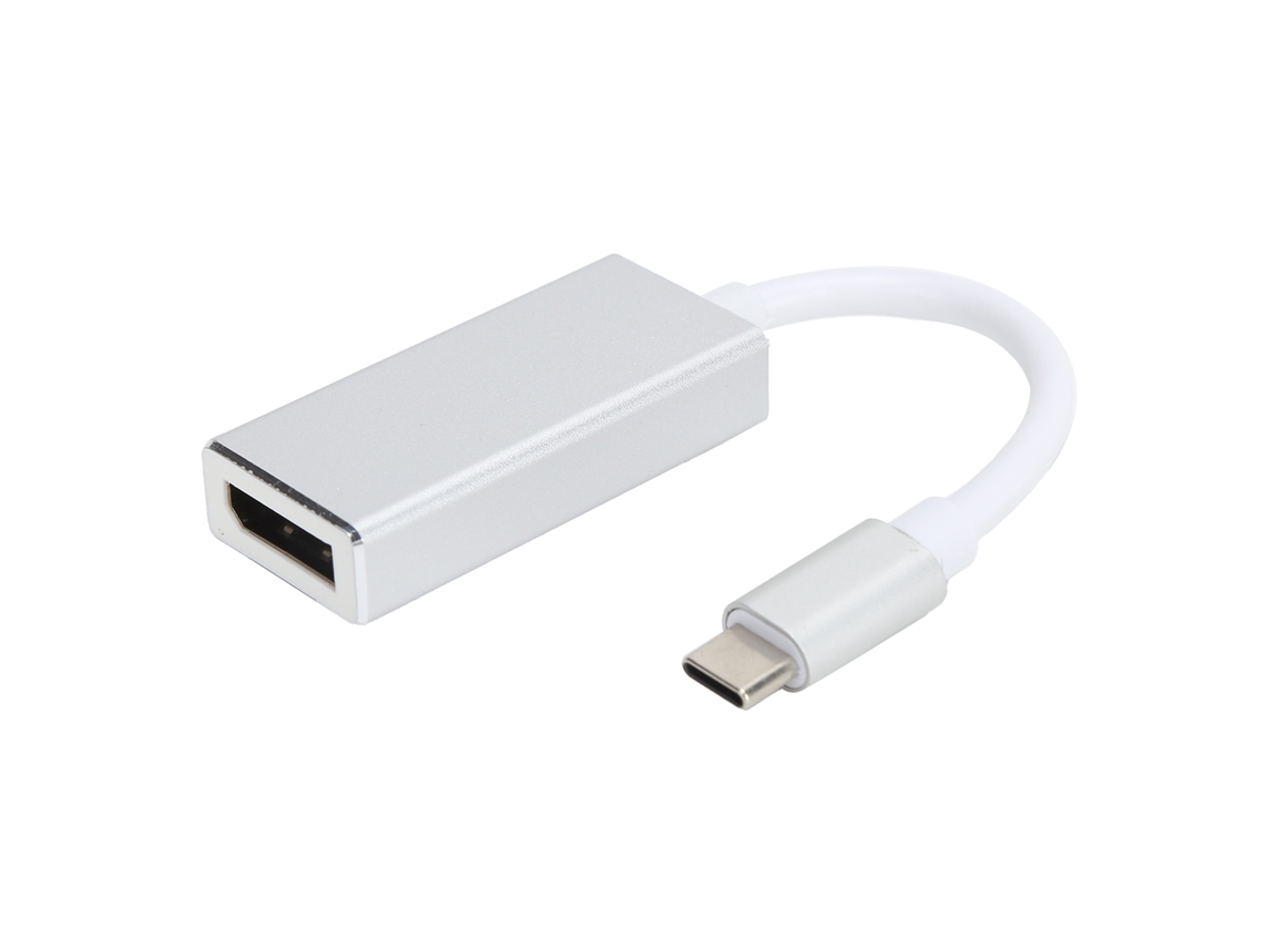 Adaptador USB C a DP con transferencia de datos HD y alta definición