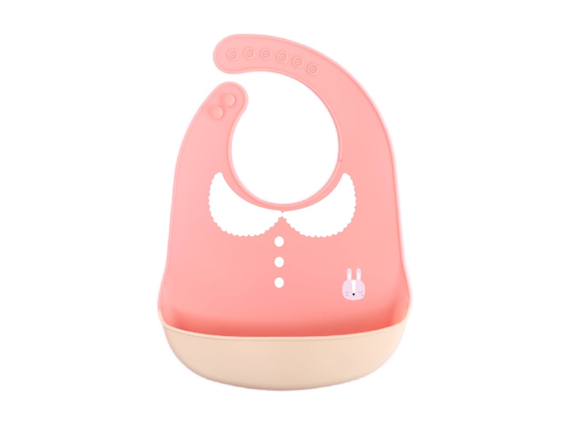 Yuysan Babete Infantil Grande Em Silicone Impermeável, Dobrável, Com Desenho Cartoon Para Refeições(tt-305-31)