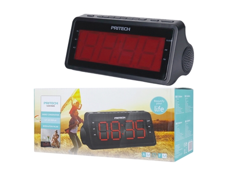 Radio Despertador PRITECH Pbp-196