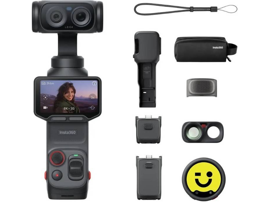 Bundle Action Cam INSTA360 Luna Ultra Creator (8K - Wi-Fi y Bluetooth)
