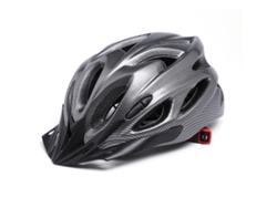 Casco De Bicicleta Carbono Negro Seguridad Ciclismo