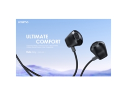 Auriculares Semi-intraurales Oraimo Oep-650 Con Cable Usb-c De 1,2 M, 20-20000 Hz, 32 Oms