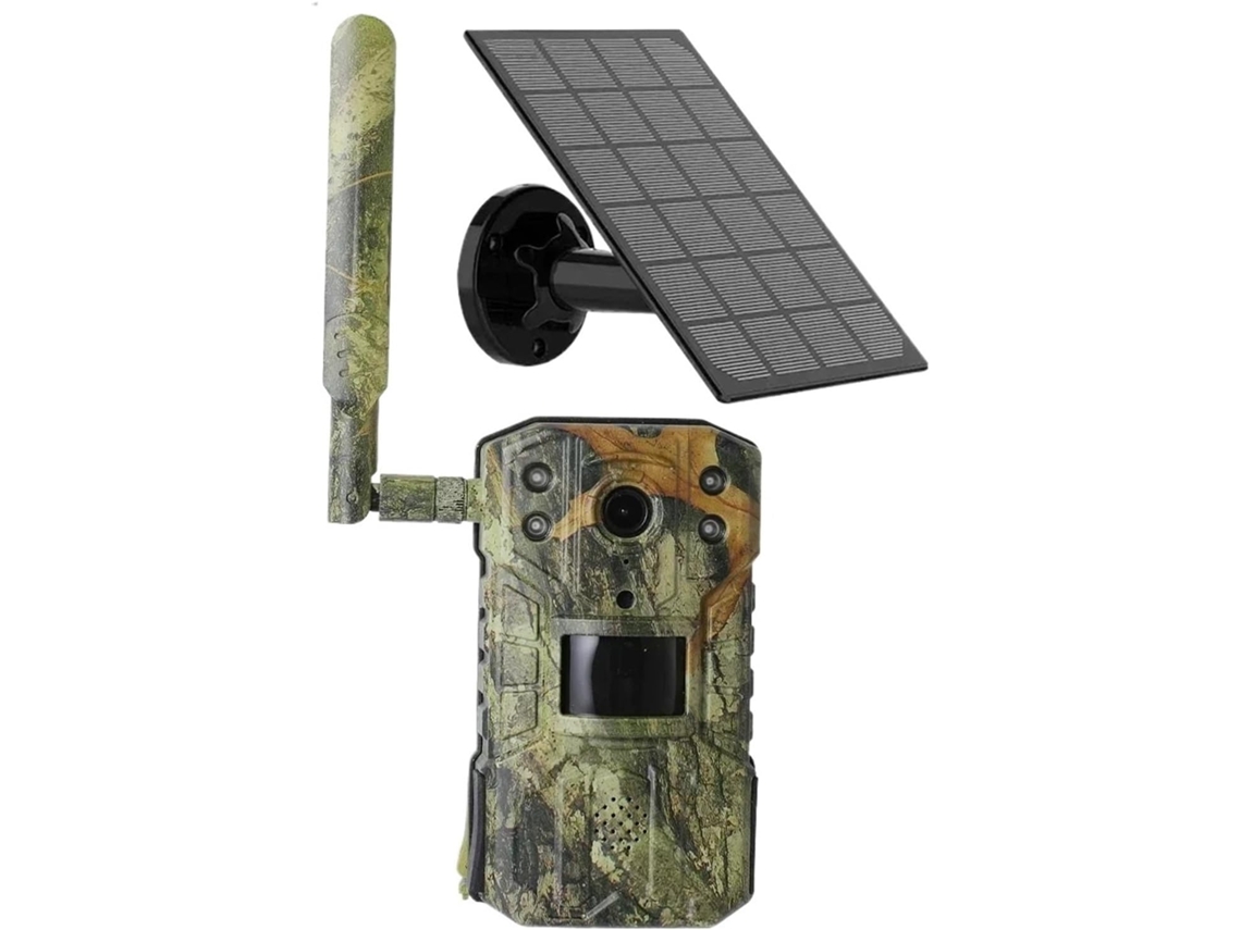 Cámara Faune Sauvage De Chasse Solaire Con Tarjeta Sim 4mp 14mp 4g, Et Vision Nocturne, Suivi