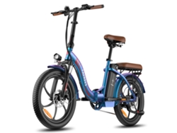 Bicicleta Eléctrica Plegable Fafrees F20 Pro Con Batería De 20 Ah, Neumáticos Anchos De 20'', 7 Velocidades.