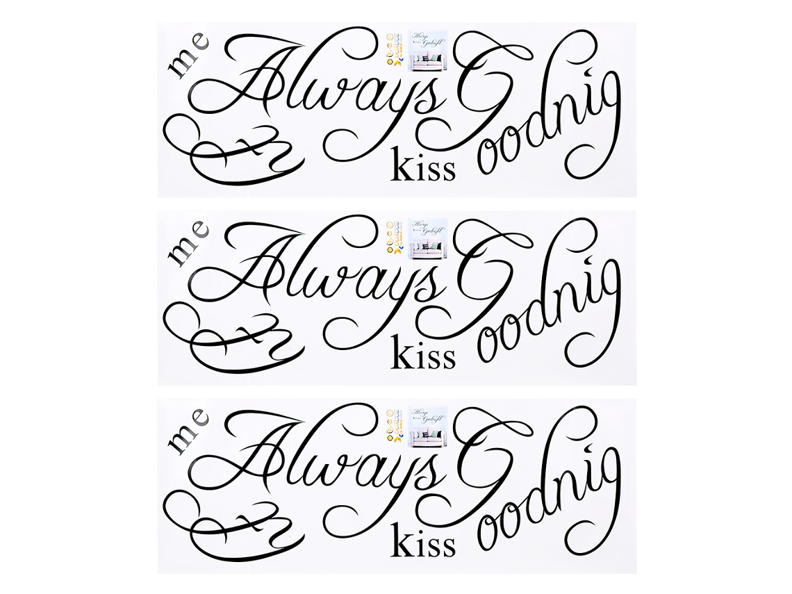 2026-3 Piezas Pegatinas De Pared Con Letras En Inglés Para Decoración De Hogar, Salón, Diy, Vinilo Decorativo