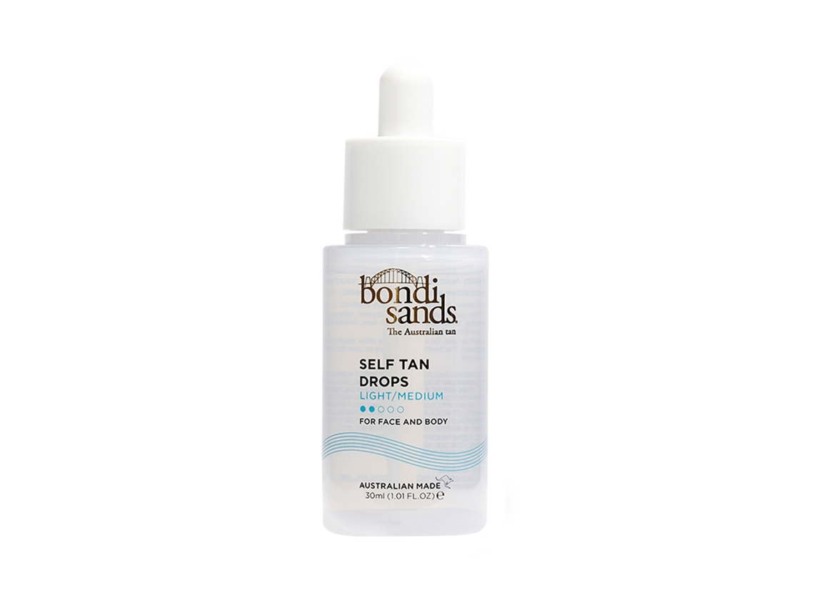Gotas autobronceadoras ligeras/medias para rostro y cuerpo BONDI SANDS