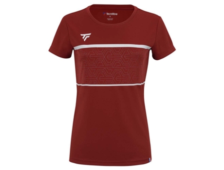 Camiseta de Mujer TECNIFIBRE Team Tech Rojo (XS)