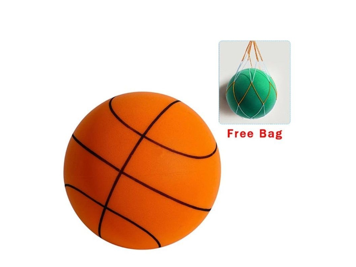 Balón De Baloncesto Silent Handleshh Para Entrenamiento En Interiores, Sin Cubierta, De Alta Elasticidad.