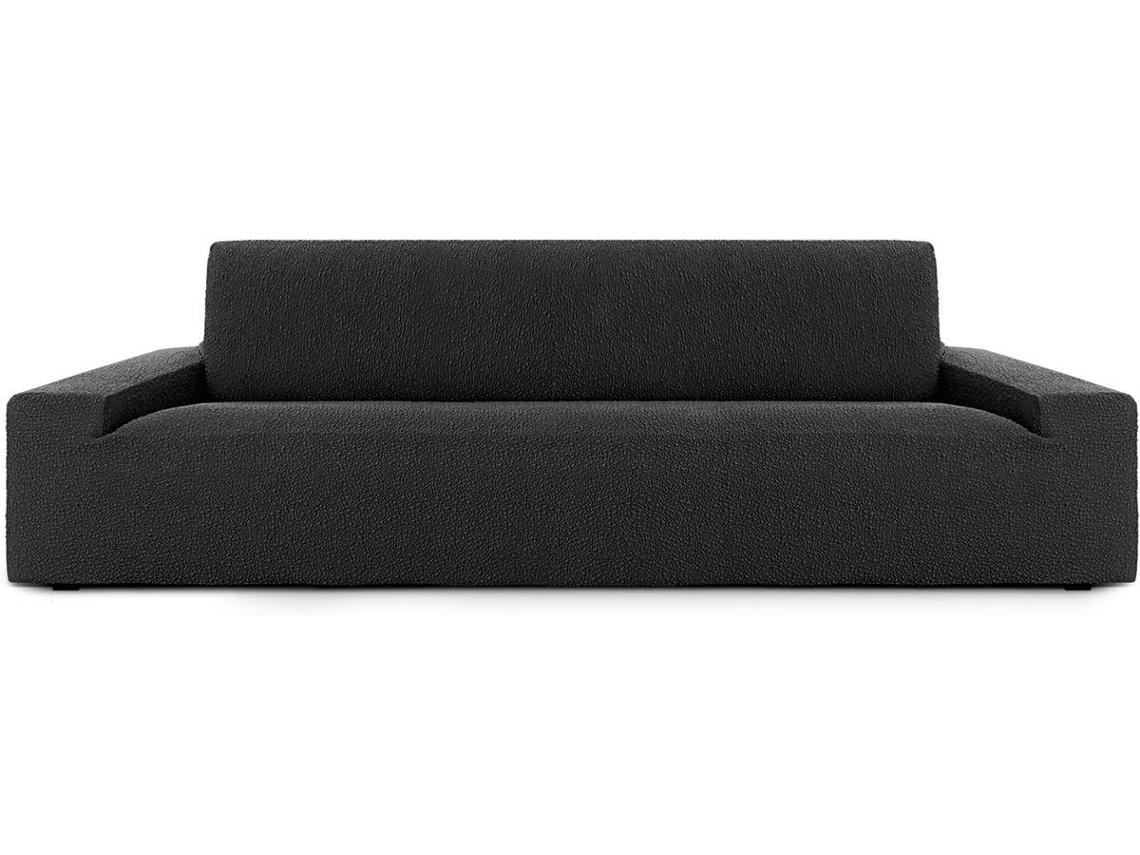 Funda Multielástica para Sofá de 4 Plazas MILICA Spongy Negro