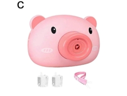 Máquina Automática De Burbujas Con Luz Y Música Para Niños, Juguete, Cámara, Regalo, Rosa, 2025