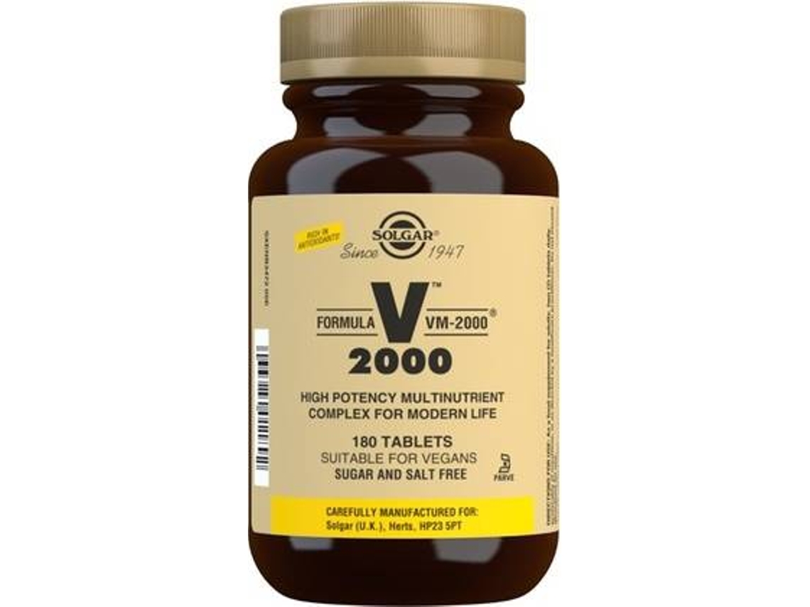 Complemento Alimentar SOLGAR Formula Vm- (180 comprimidos)