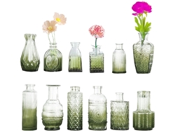 Jarrones Con Pomo | Centro De Mesa Decorativo Para Sala De Estar, Dormitorio Y Baño.